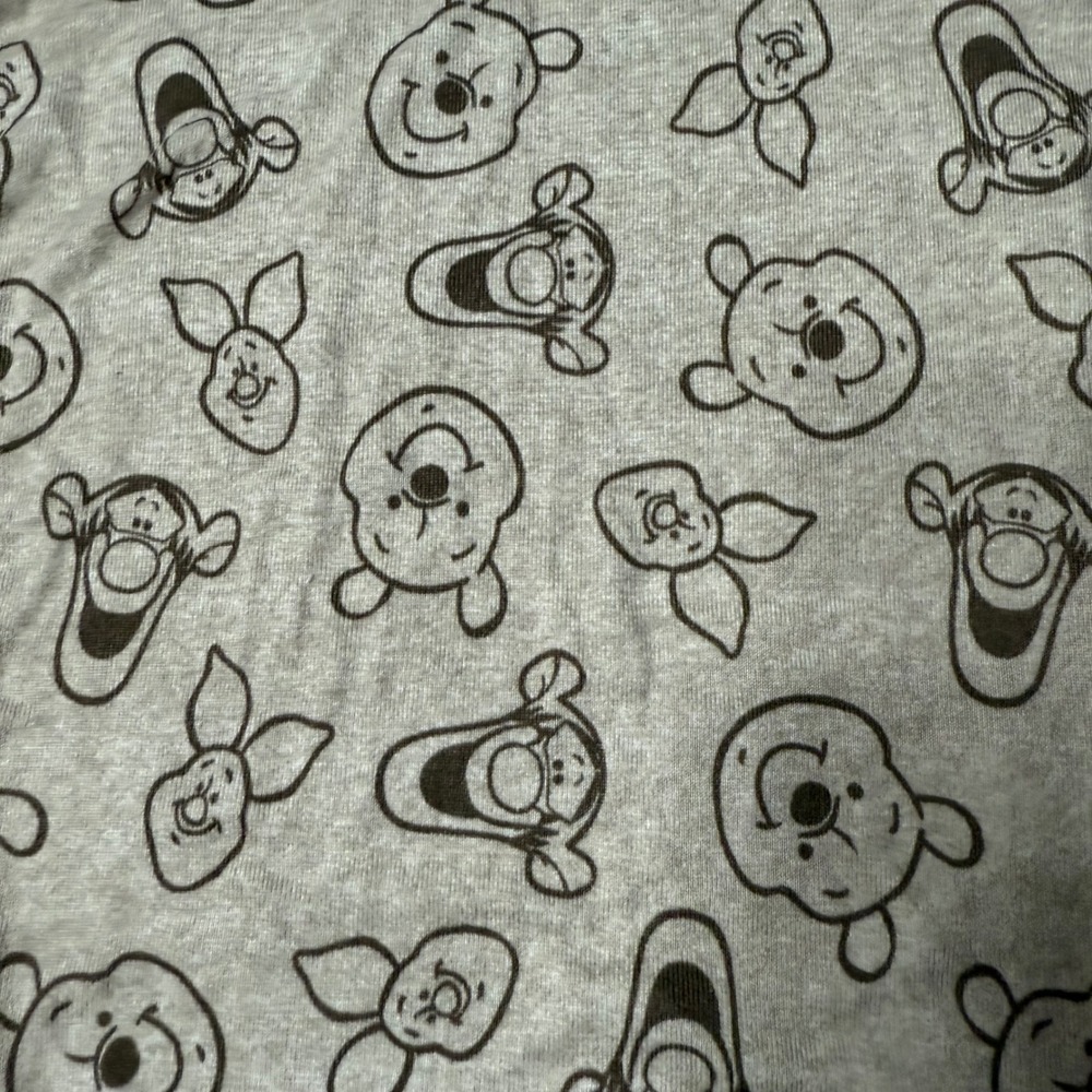 Disney Women's Size‎ Small Winnie the Pooh Tigger Lounge Pajama Crewneck Top - Picture 7 of 7
